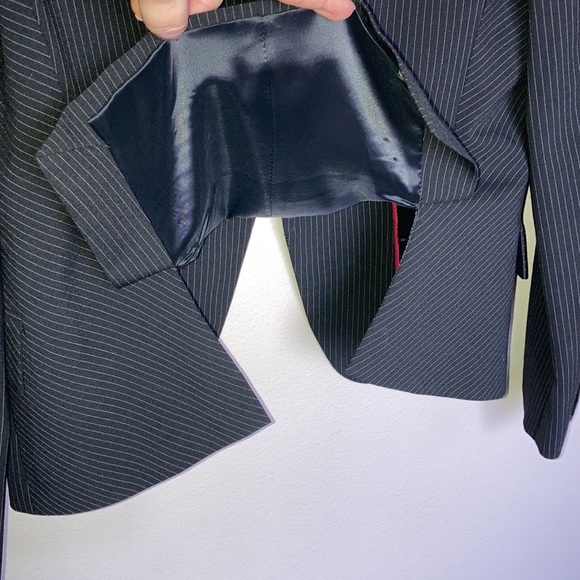 Express Pinstripe Suit Jacket - Picture 4 of 6